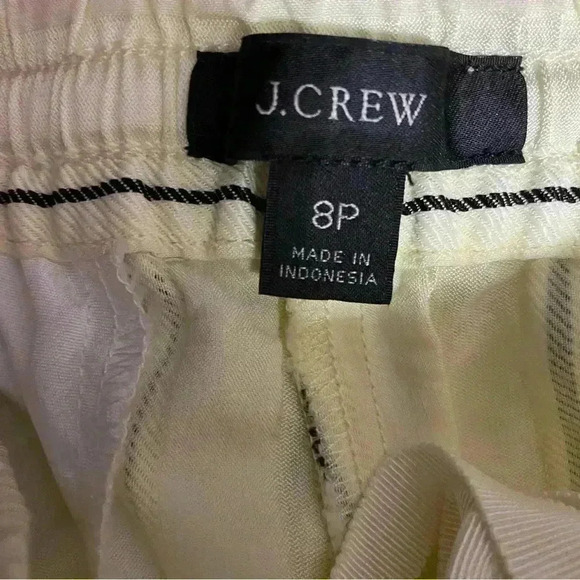 J.Crew Women’s Pull-OnPants Multistripe Jacquard 8P Style#BA262 - Picture 6 of 8